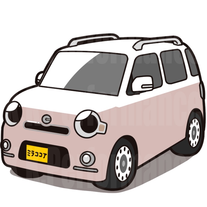 ミラココア オリジナルステッカー ver.1