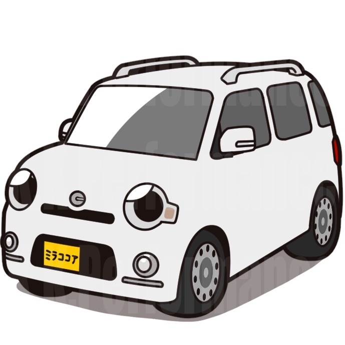 ミラココア オリジナルステッカー ver.1