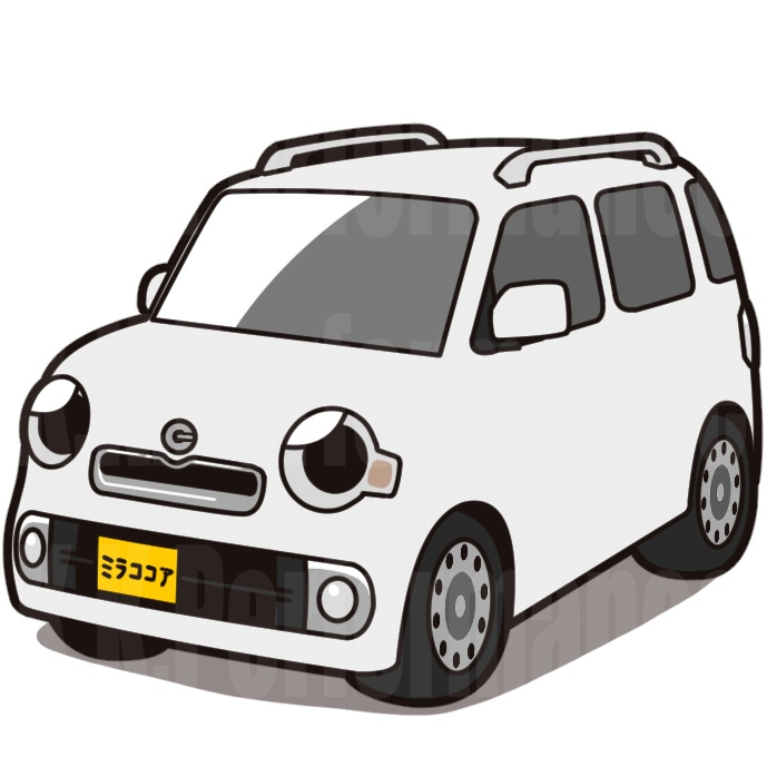 ミラココア オリジナルステッカー ver.2