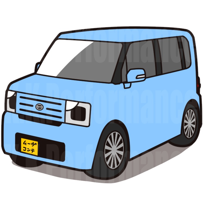 ムーヴコンテ オリジナルステッカー ver.1