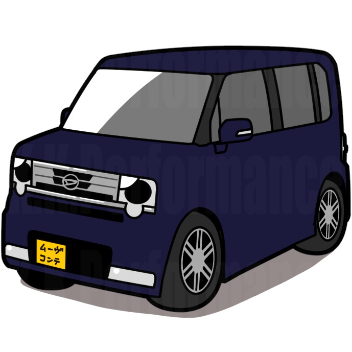 ムーヴコンテ オリジナルステッカー ver.2