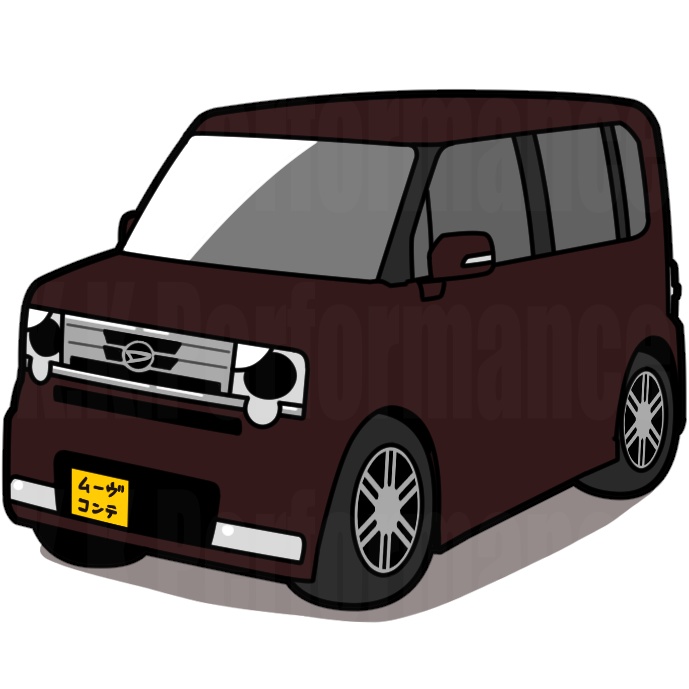 ムーヴコンテ オリジナルステッカー ver.2