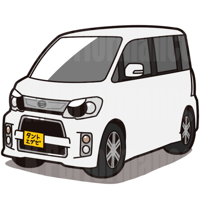 タントエグゼ　オリジナルステッカー