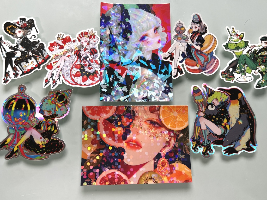 ステッカー【KIRAKIRA showcase】