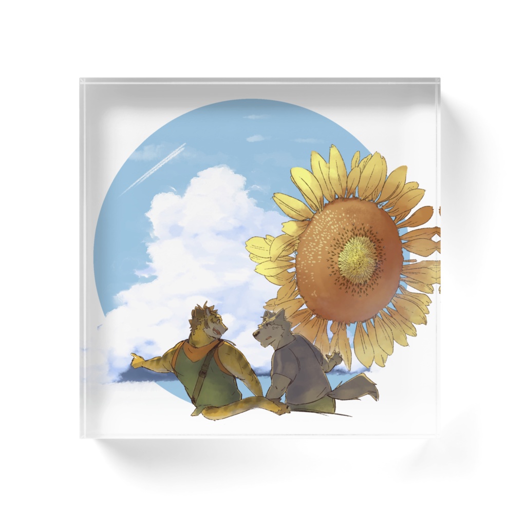 おれけも!アクリルブロック