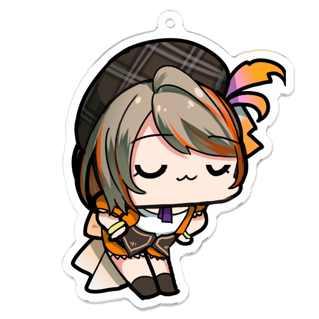 【非公式】橙里セイ(˘ω˘)アクリルキーホルダー