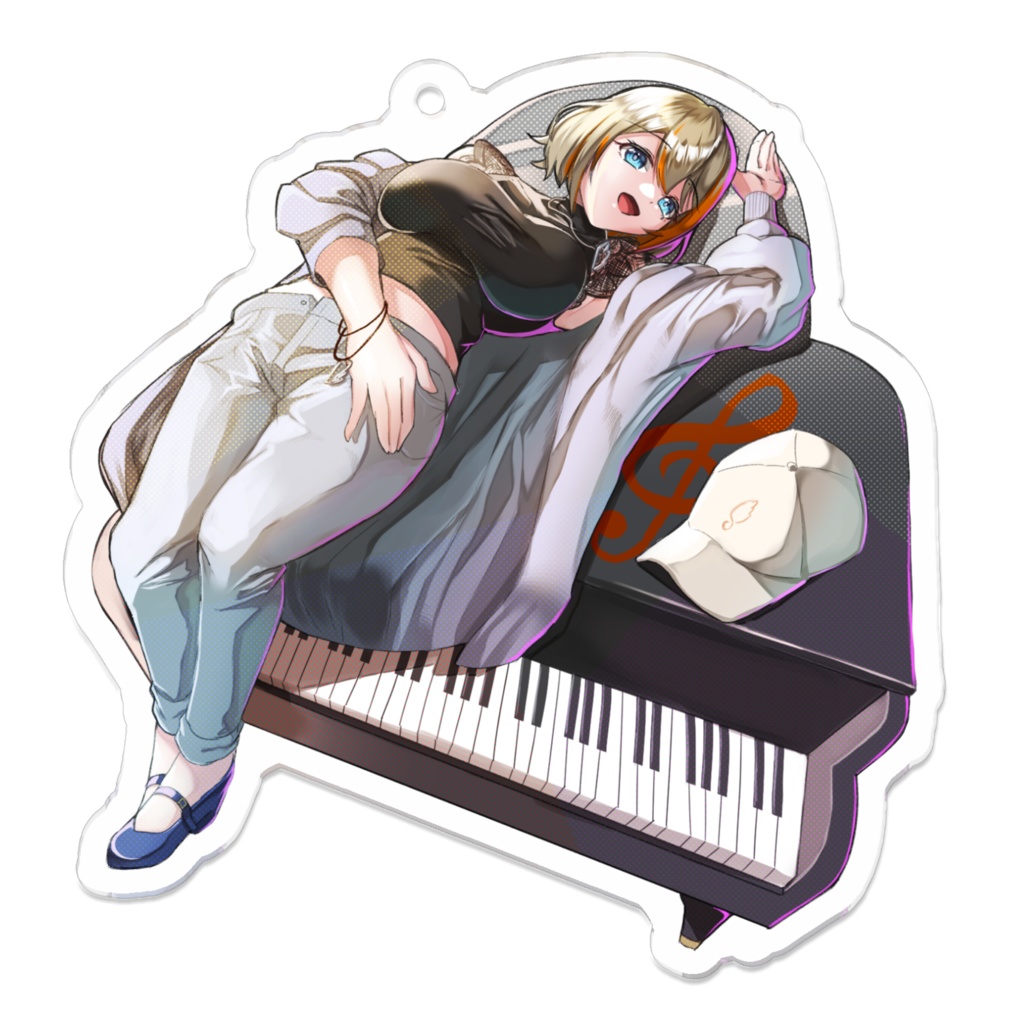 【非公式】橙里セイアクリルキーホルダー