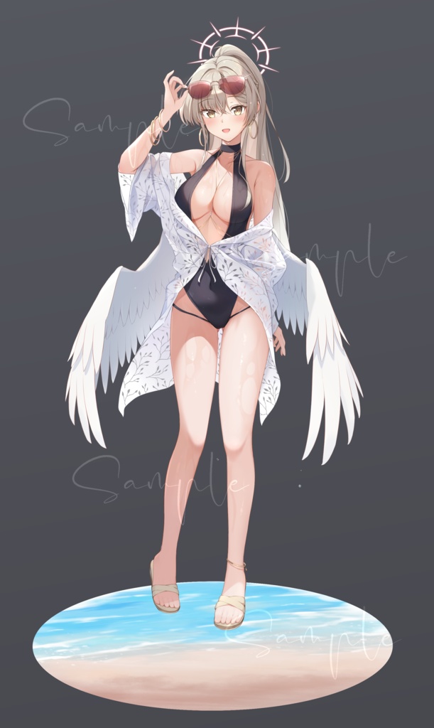 水着ナギちゃんアクスタ【高さ16cm】_桐藤ナギサ(水着)アクリルスタンド