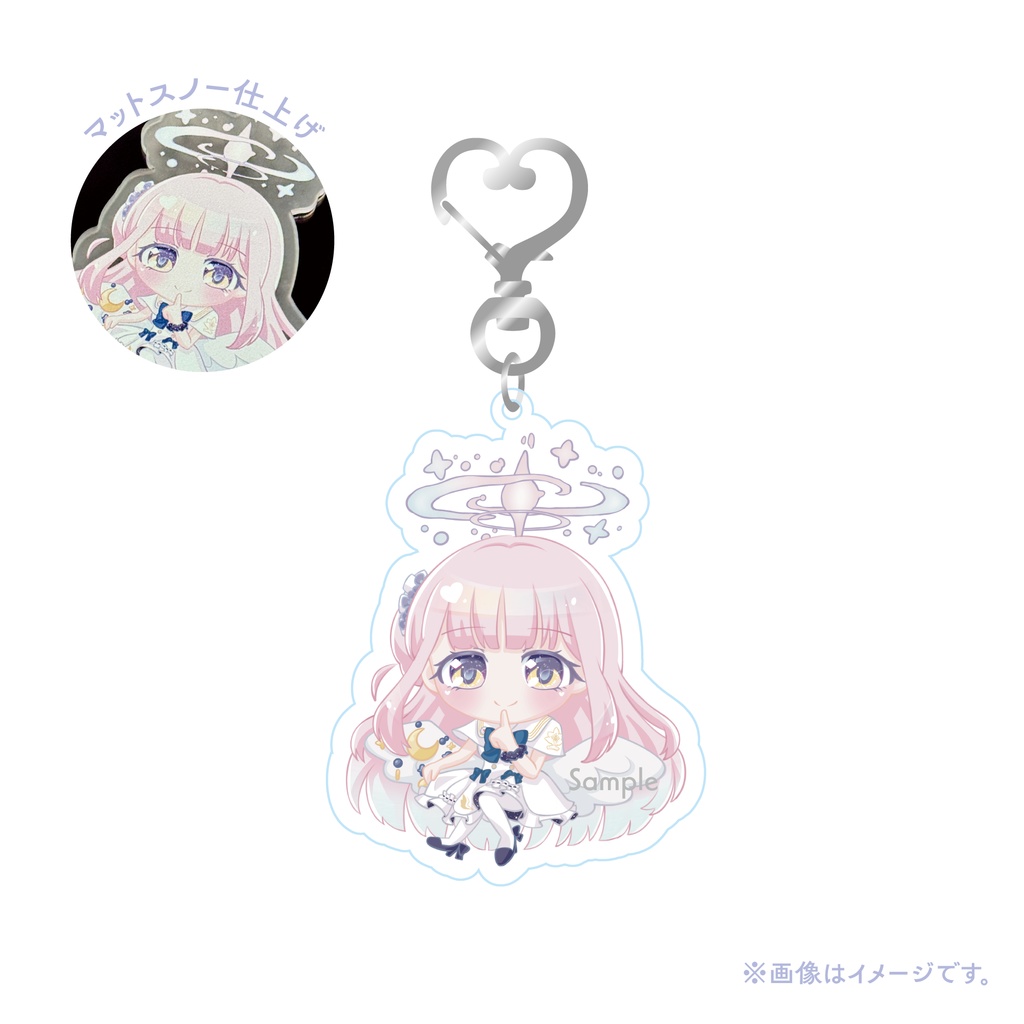 聖園ミカ　アクリルキーホルダー