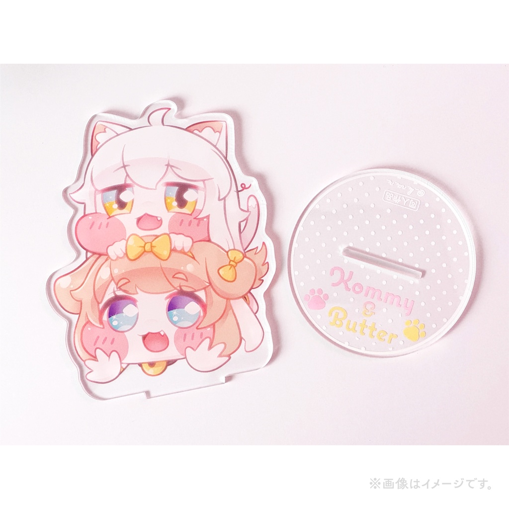 コミー&バター つみあげアクリルスタンド