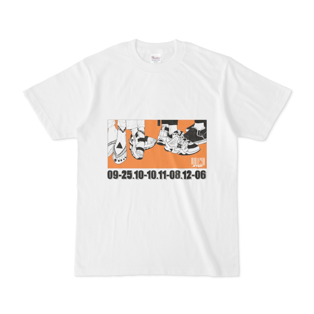 足元Tシャツ