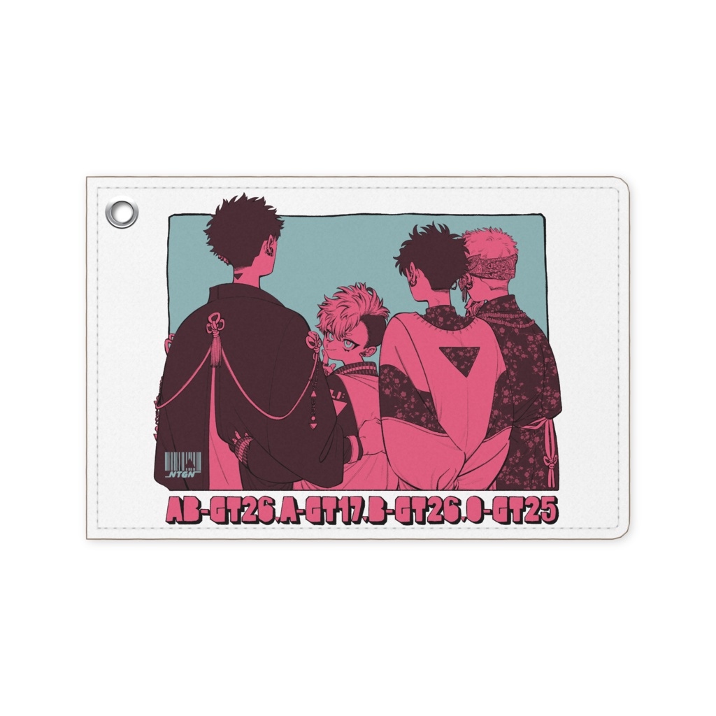 足元・見せつけ匂わせパスケース