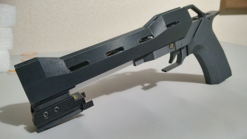 3Dプリント用データ：ブローバックゴム銃・ORS-3 - 十束玩具 - BOOTH