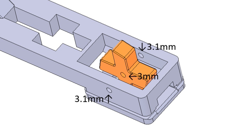 3Dプリント用データ:フルオートゴム銃 RBM-Erbu