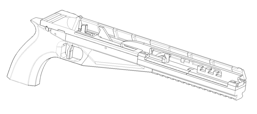 ブローバックゴム銃:Rokai210