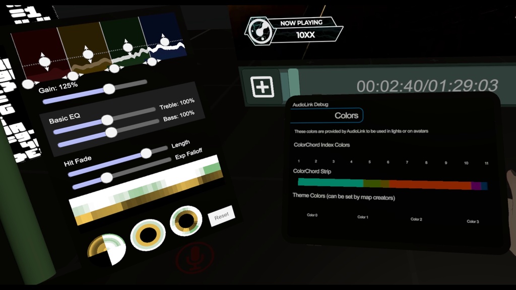 AudioLink Debug Tablet (VRChat)