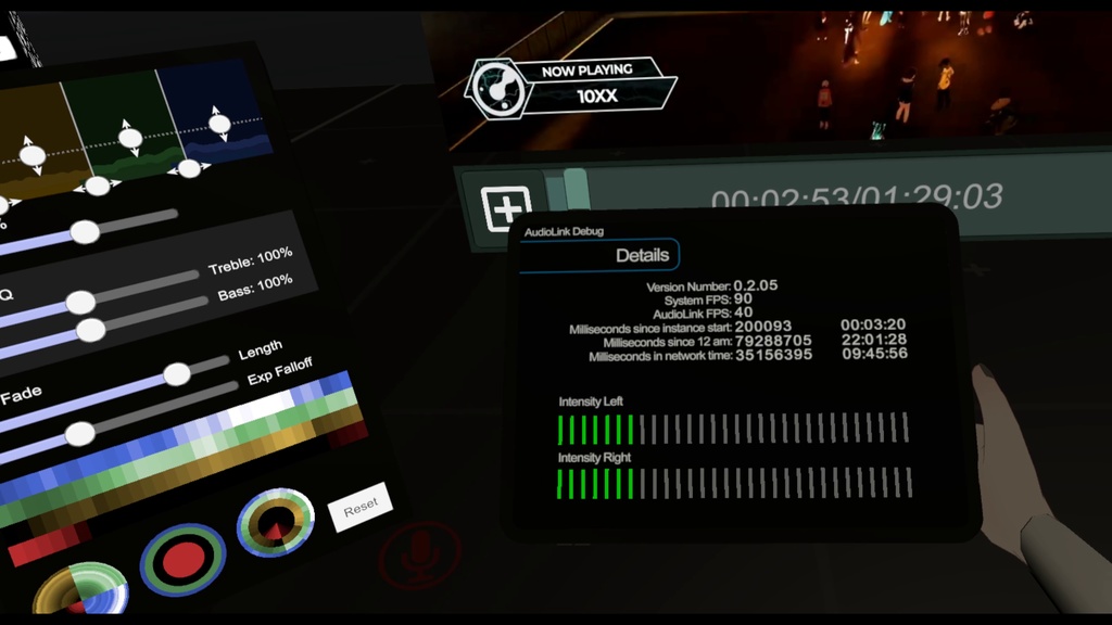 AudioLink Debug Tablet (VRChat)