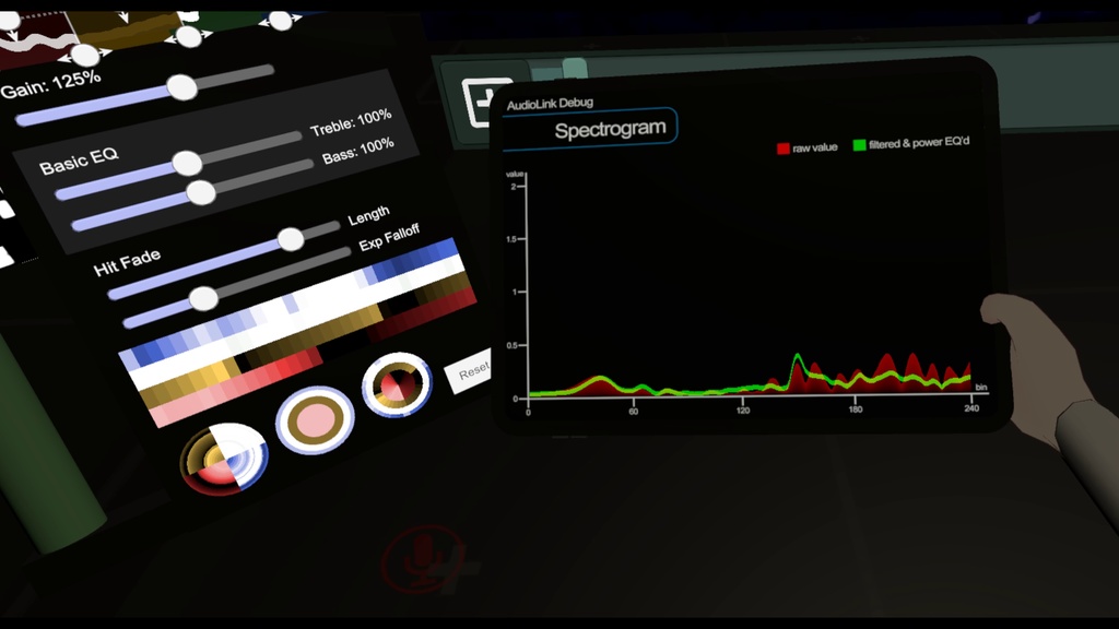 AudioLink Debug Tablet (VRChat)
