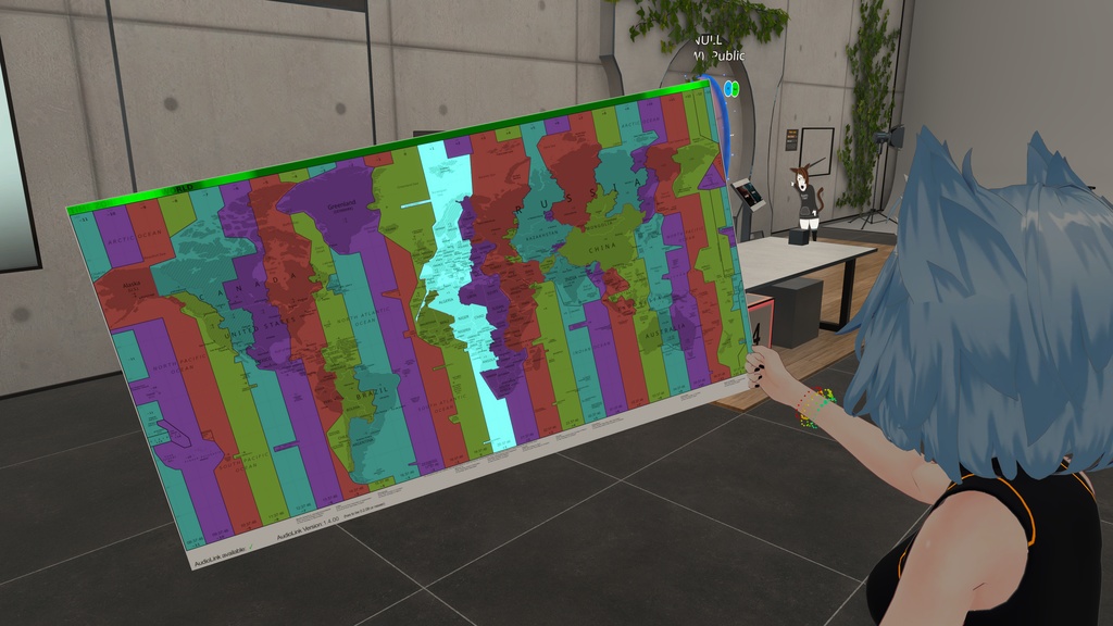 Timezones Map for VRChat