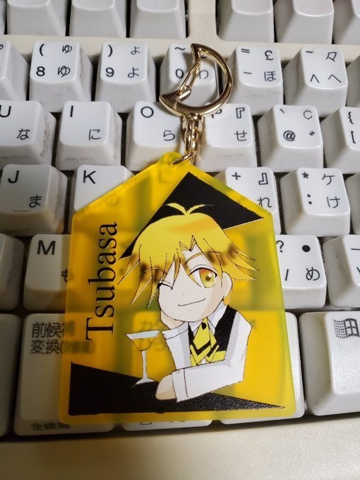 翼アクリルキーホルダー(バーテン)