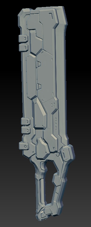 【DEMO版 / FBX単体】重撃刀