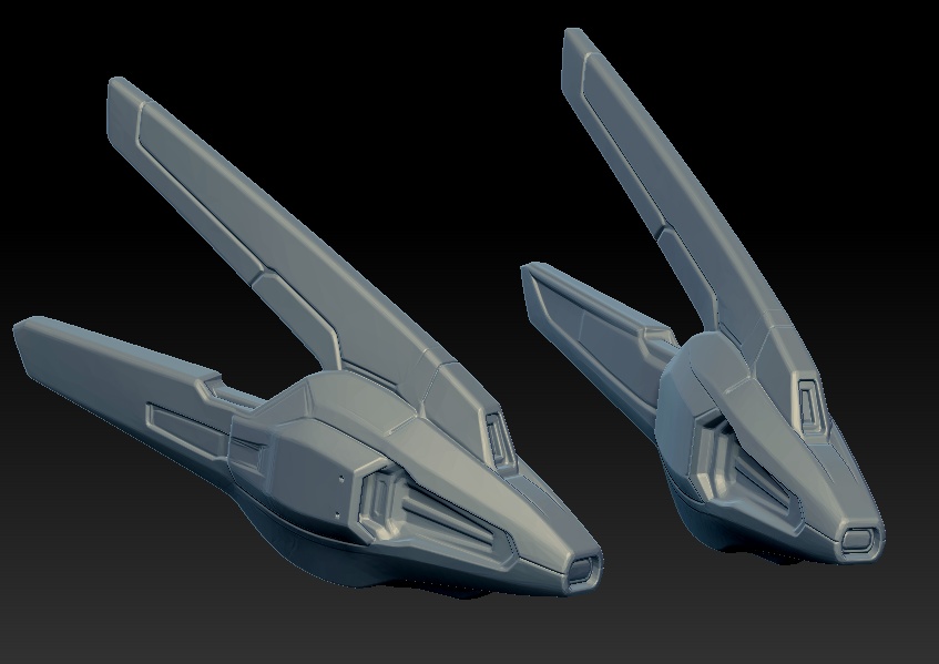 【DEMO版 / FBX単体】センサー(頭部アクセサリ)