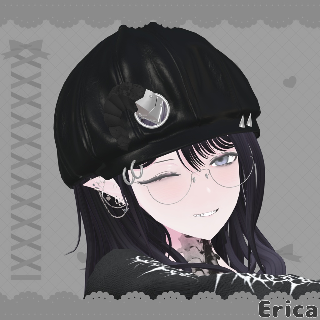 【VRC】Amor Muse Earring【11アバター対応】