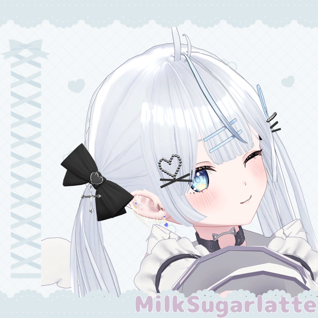 【VRC】Amor Muse Earring【11アバター対応】