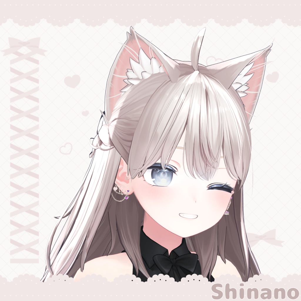 【VRC】Amor Muse Earring【11アバター対応】