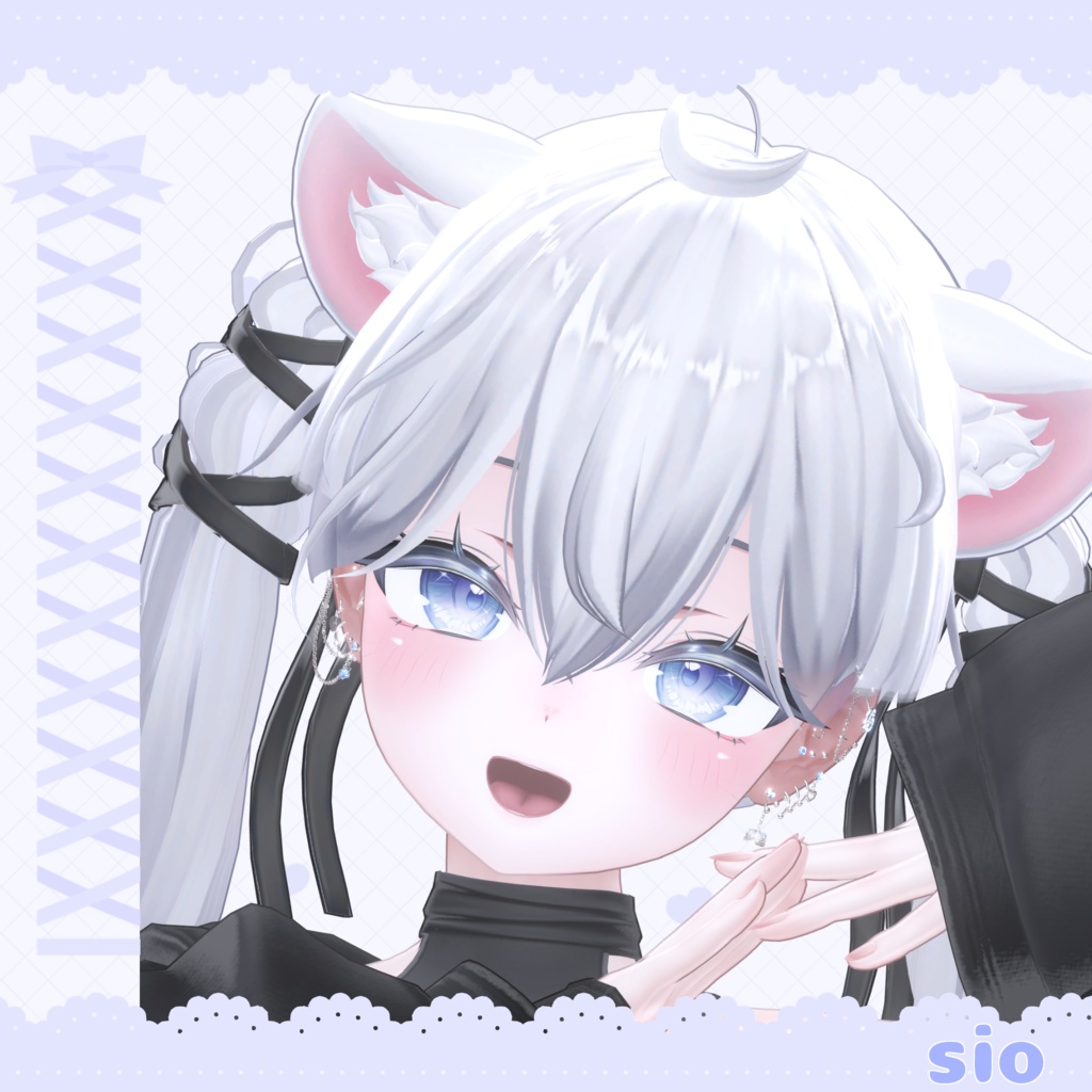 【VRC】Amor Muse Earring【11アバター対応】