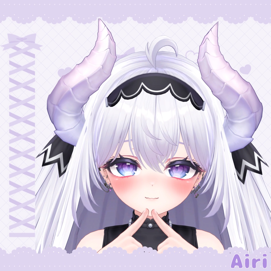 【VRC】Amor Muse Earring【11アバター対応】