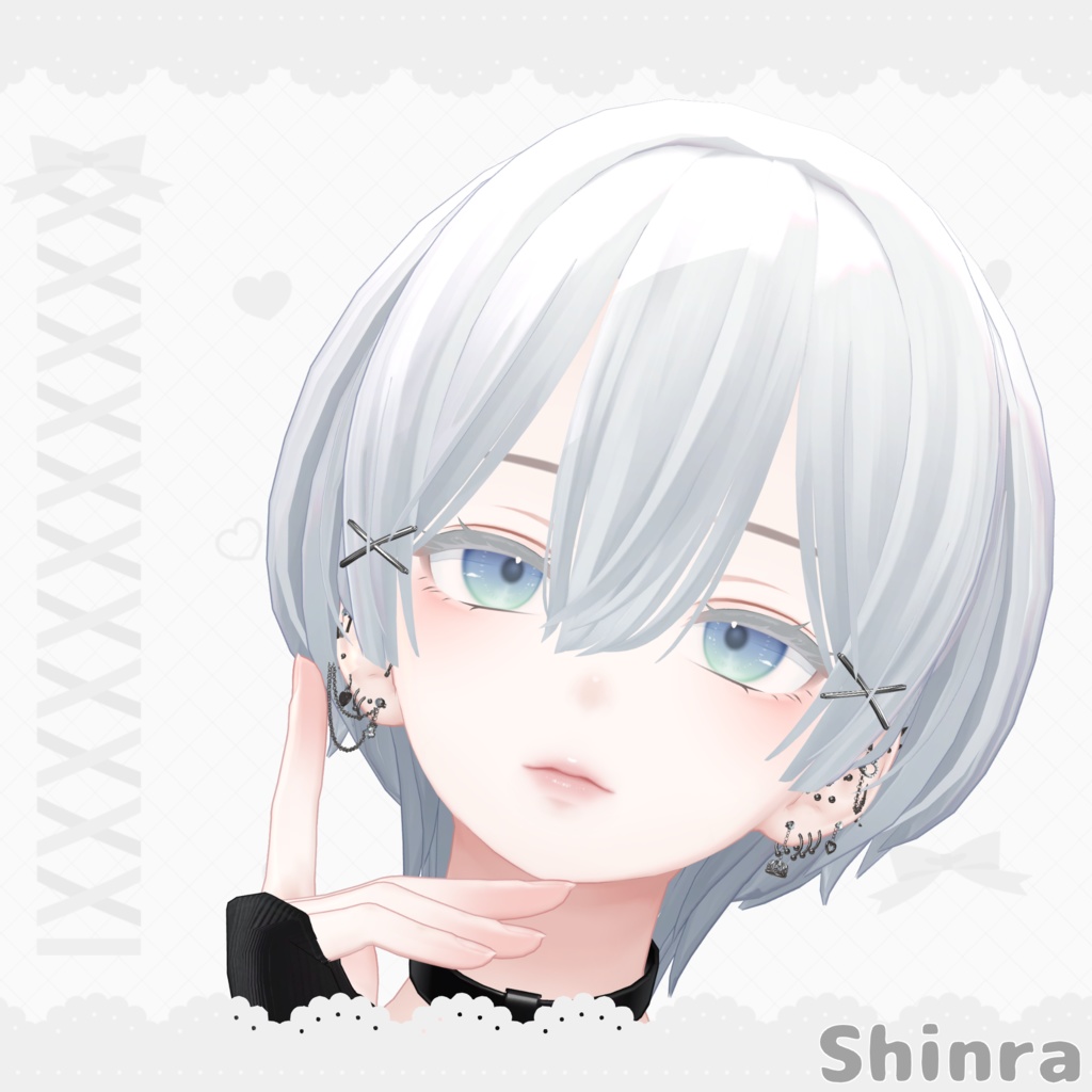 【VRC】Amor Muse Earring【11アバター対応】