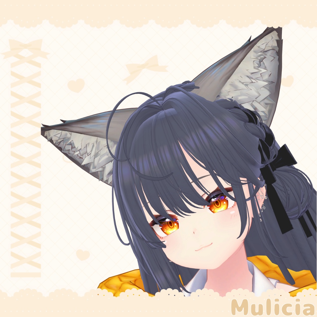 【VRC】Amor Muse Earring【11アバター対応】