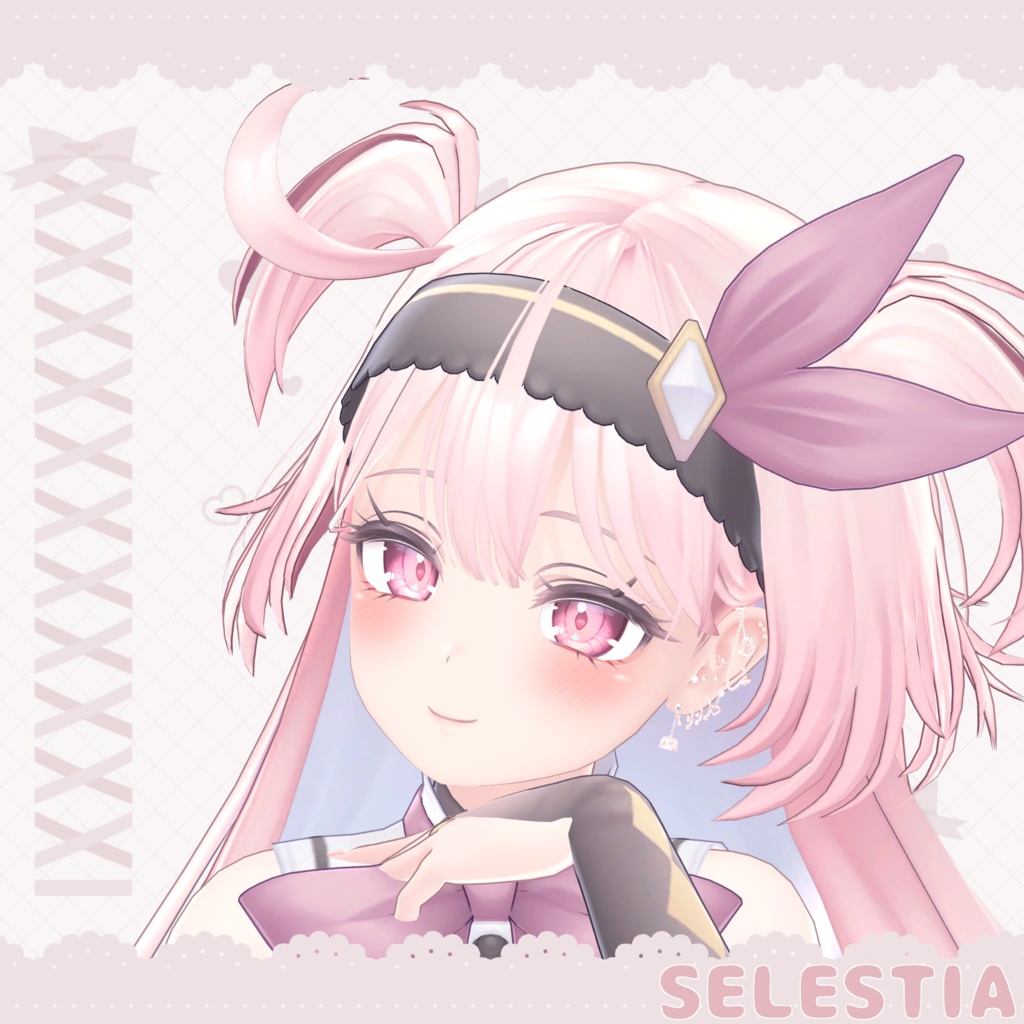 【VRC】Amor Muse Earring【11アバター対応】