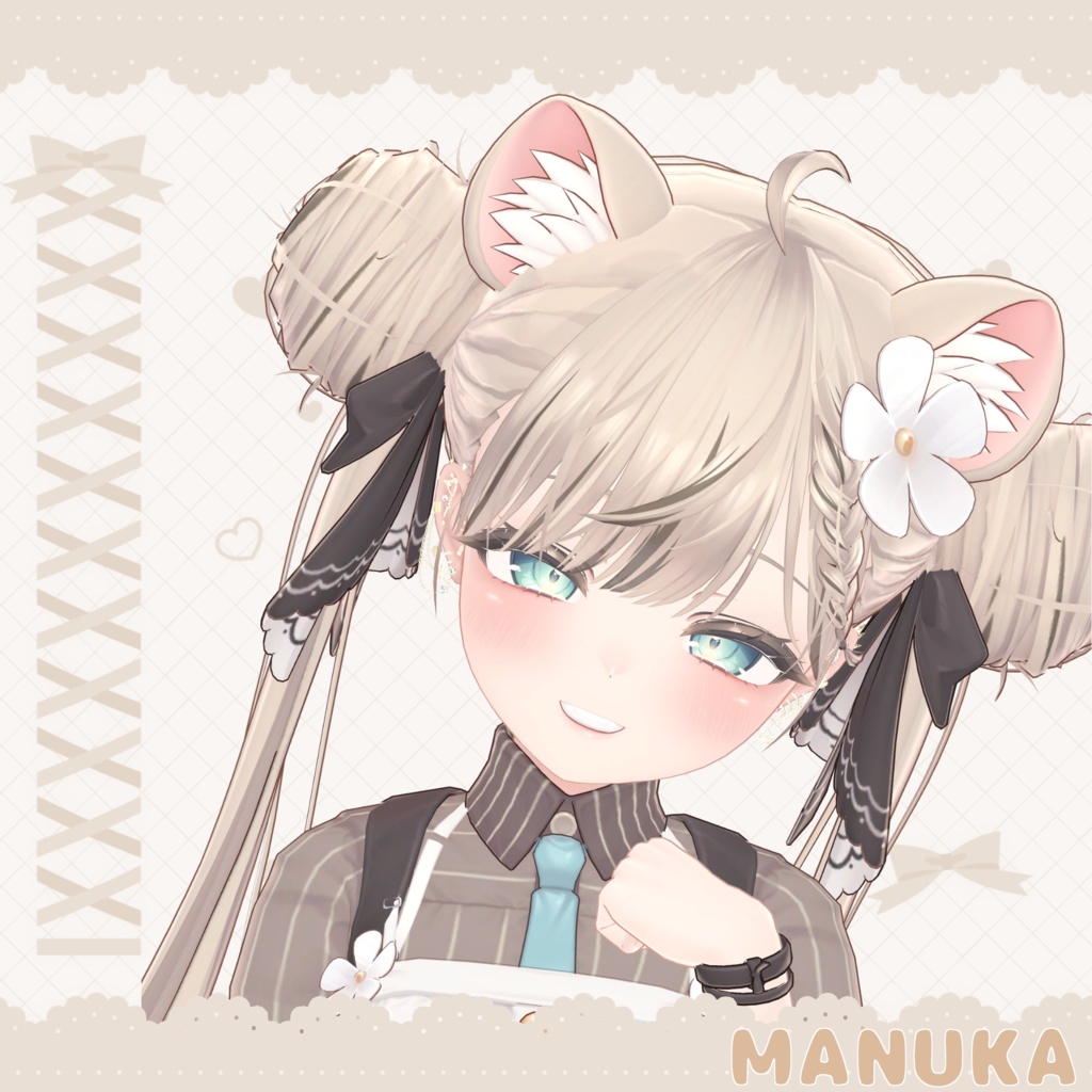 【VRC】Amor Muse Earring【11アバター対応】