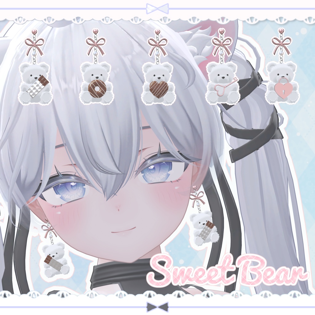 【16アバター対応】♥Sweet Bear♥【VRC】