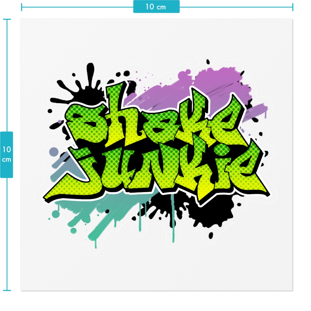 ShakeJunkieロゴステッカー