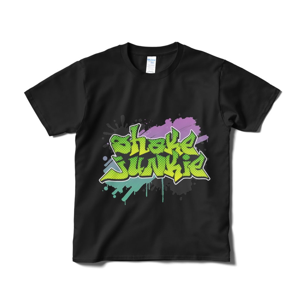 ShakeJunkieTシャツ・ブラック