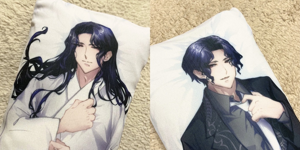 無惨様受け 抱き枕風ミニクッション