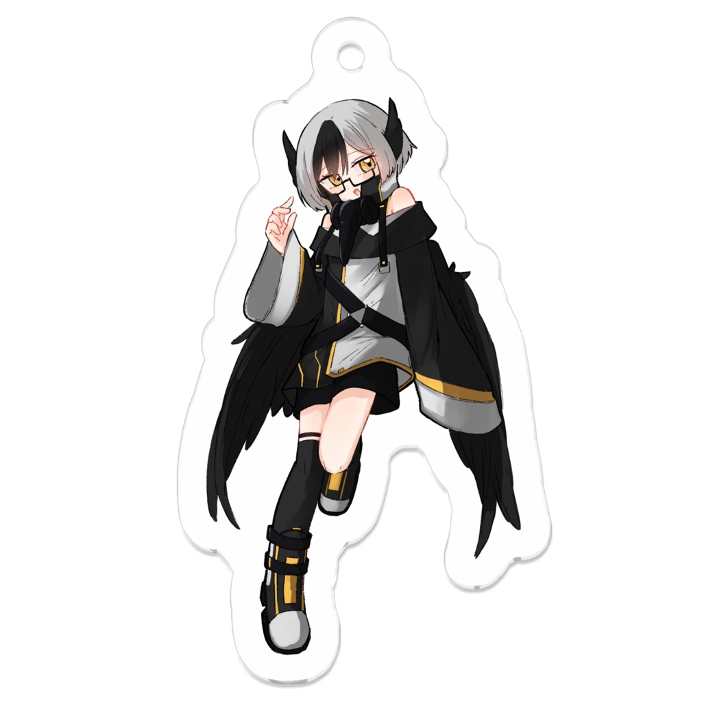 キービジュアクキー(裏コーティング)