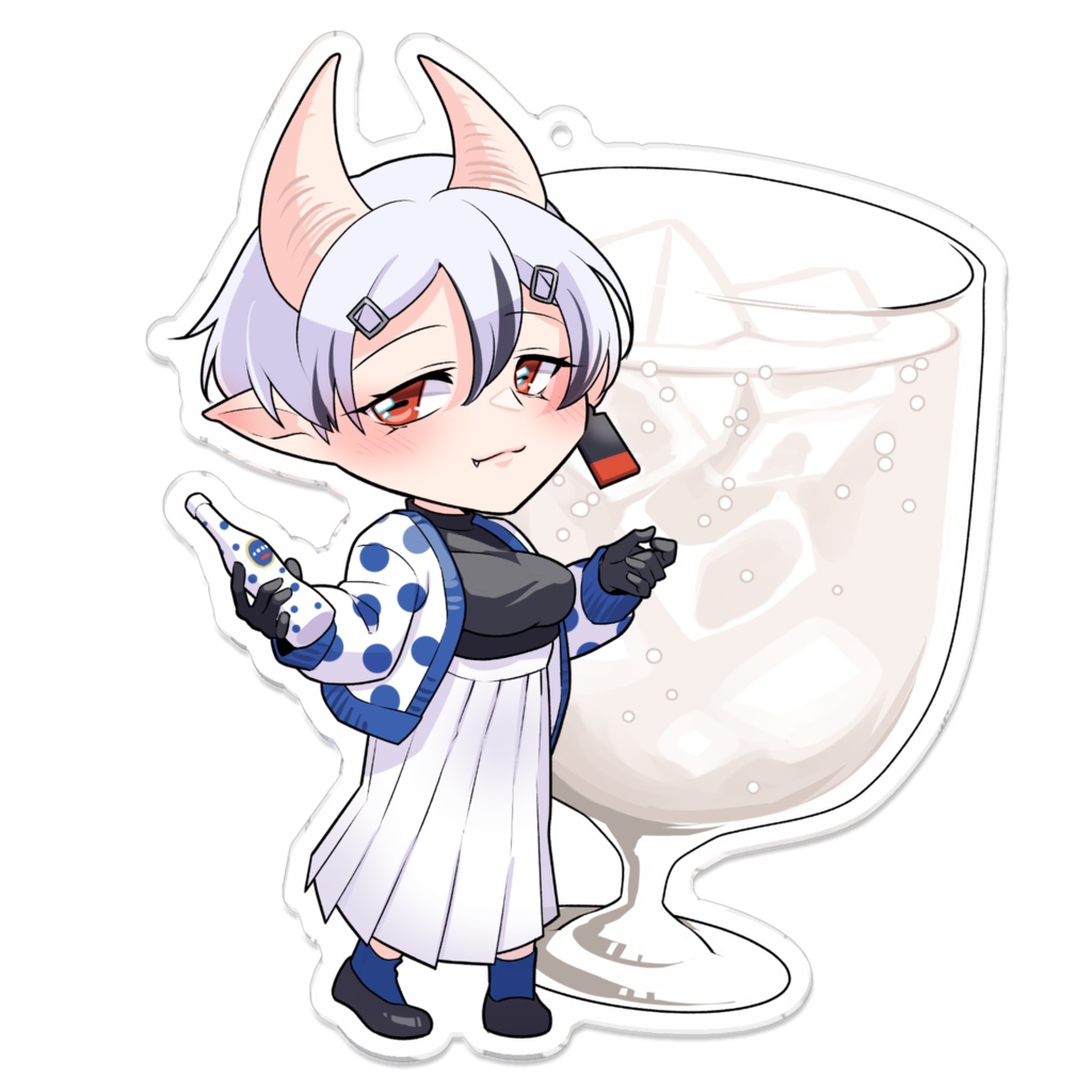 モウさんアクリルキーホルダー