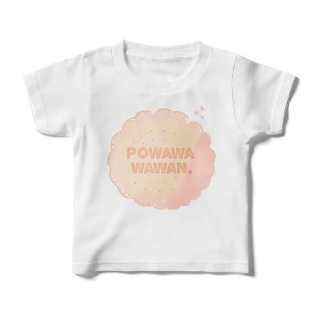 ぽわビスケットキッズTシャツ