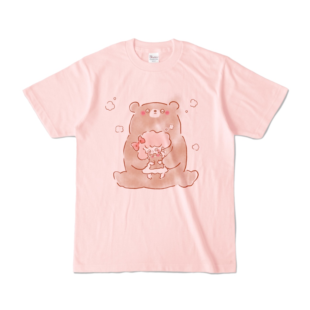 ぽわくまさんカラーTシャツ