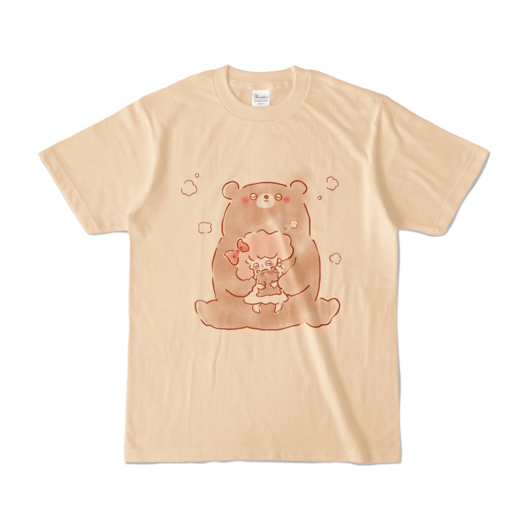 ぽわくまさんカラーTシャツ