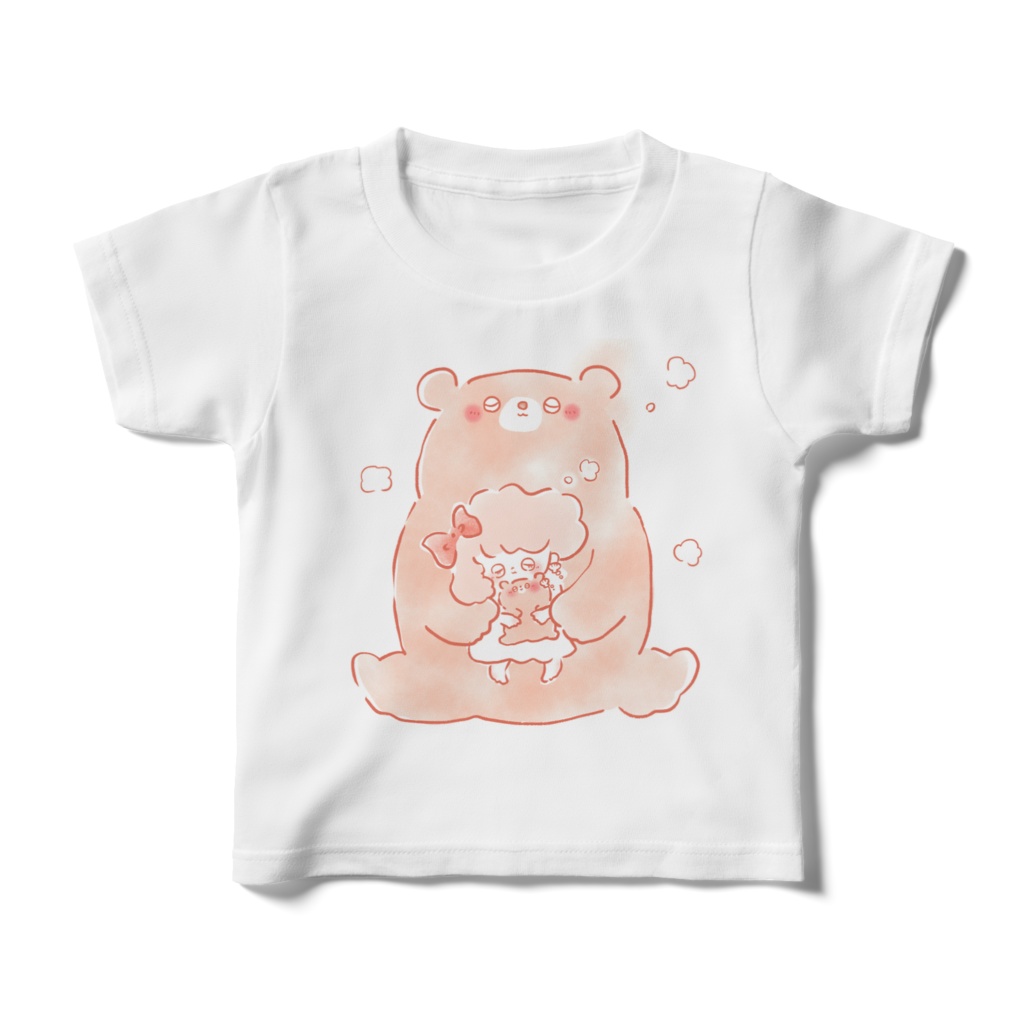 ぽわくまさんキッズTシャツ