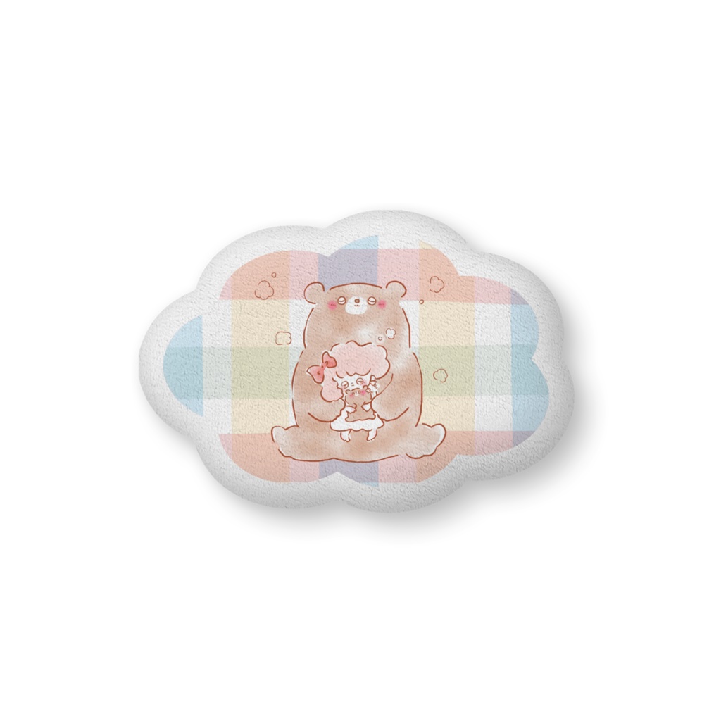 ぽわくまさんクッション