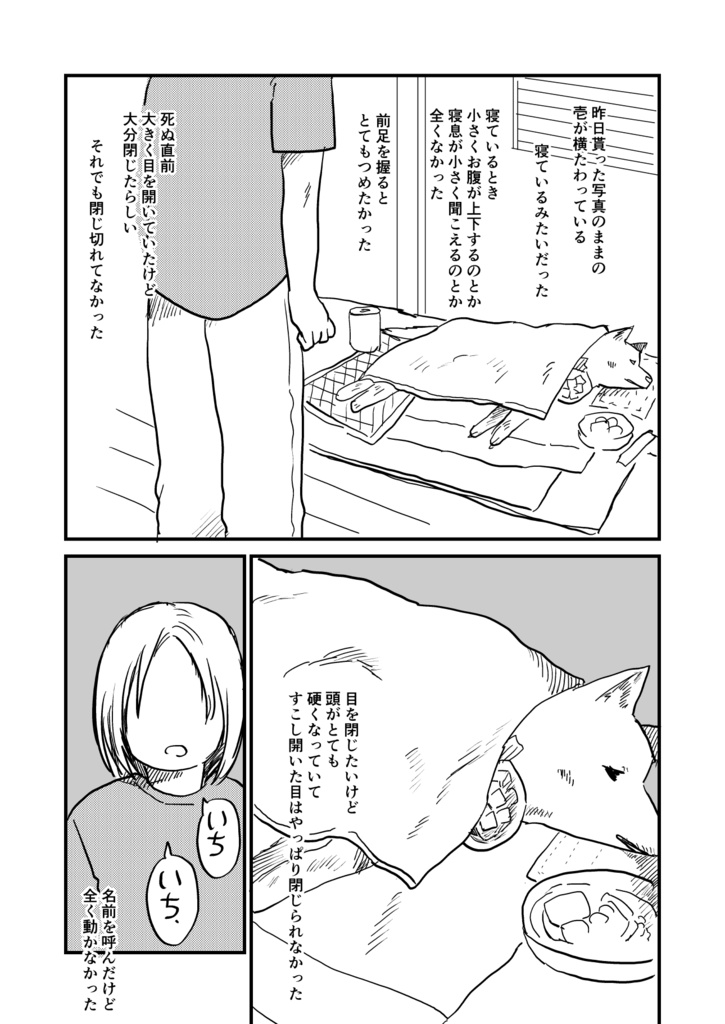 実家の犬が死んだ