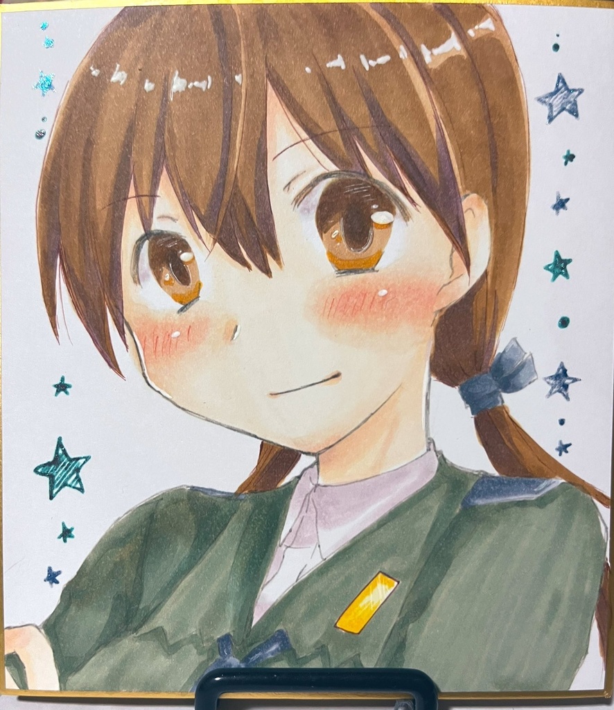 「バルクホルン」誕生日企画ミニ色紙