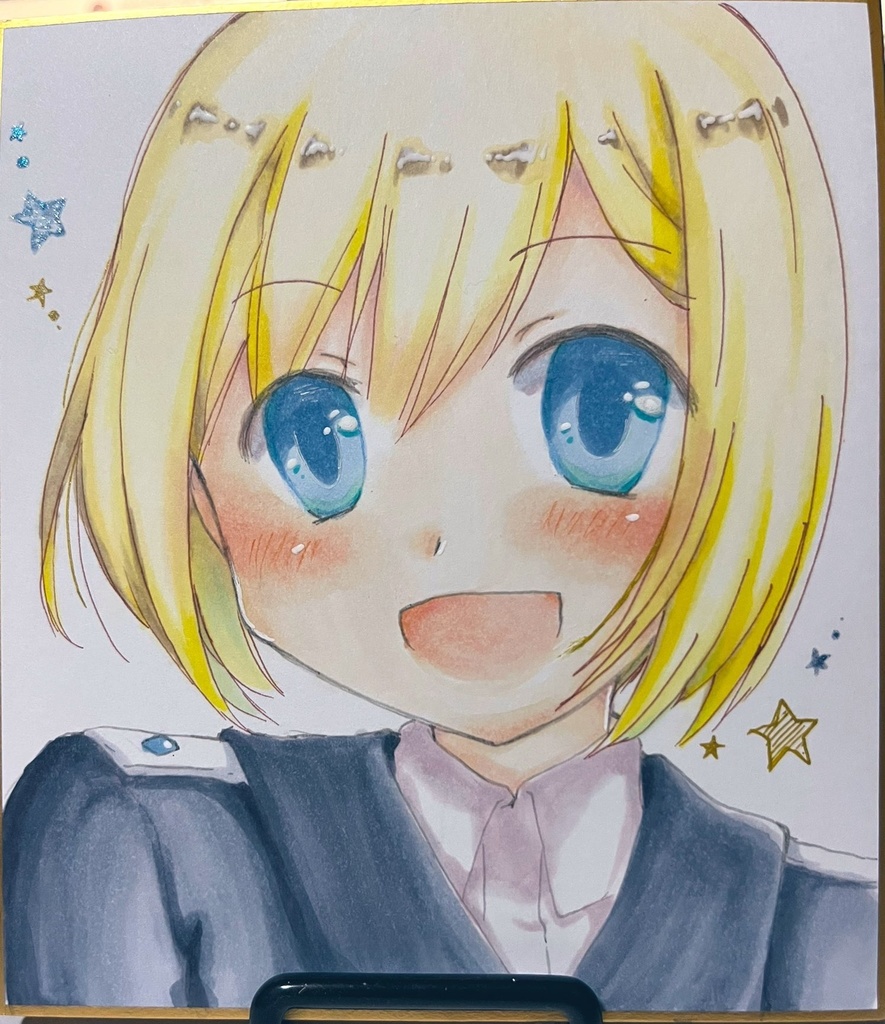 「ハルトマン」誕生日企画ミニ色紙