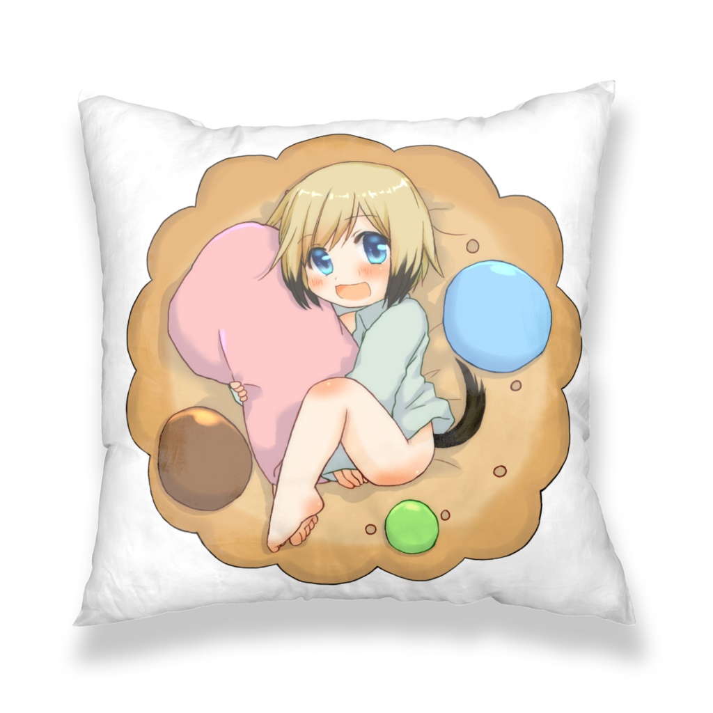 ちいさいウィッチのエーリカクッションカバー